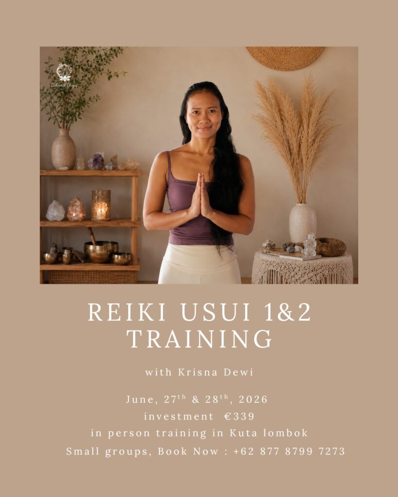 Shanti Yoga Lombok at Dejama Resort glamping with a peaceful tropical atmosphere, yoga retreat in Lombok near Kuta with lush natural views, outdoor yoga classes and meditation in nature, wellness retreat in Indonesia with an eco luxury glamping concept, comfortable and aesthetic glamping tents in Lombok, a healing and relaxation space with yoga, meditation, and sound healing, beautiful sunset views and serene Lombok landscapes, yoga flow and mindfulness experience at Shanti Yoga Lombok, glamping resort in Lombok for a healthy holiday and retreat, floating sound bath, sound healing, sound journey, reiki healing and reiki sessions, singing bowl workshop and holistic wellness events in a natural setting, one of the best yoga destinations in Lombok Indonesia for mind and body balance